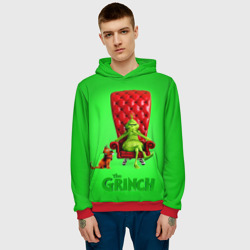 Мужская толстовка 3D The Grinch - фото 2