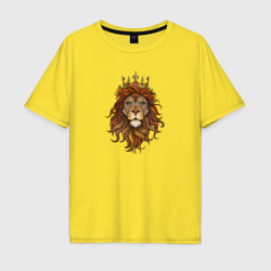 Мужская футболка хлопок Oversize Король Лев