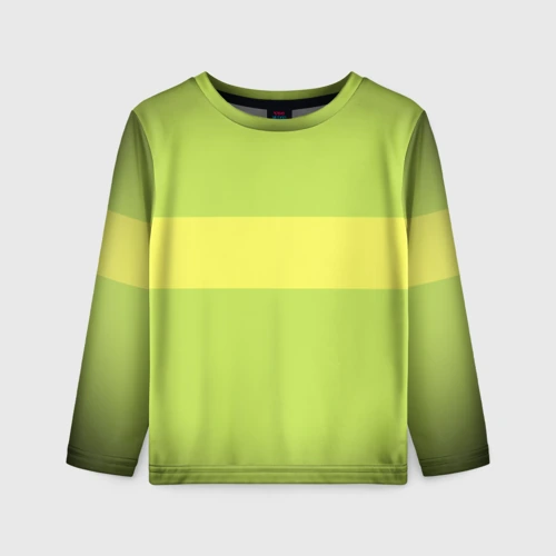 Детский лонгслив 3D Чара chara Undertale