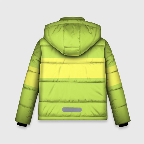 Зимняя куртка для мальчиков 3D Чара chara Undertale, цвет светло-серый - фото 2