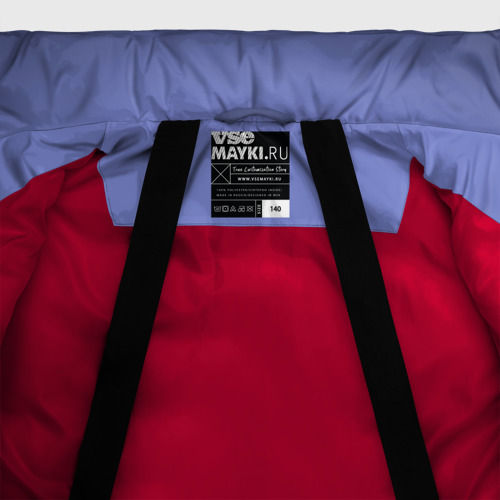 Зимняя куртка для мальчиков 3D Фриск frisk Undertale Андертейл, цвет красный - фото 7