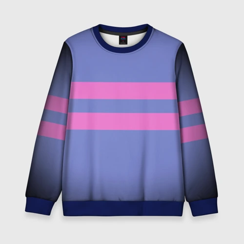 Детский свитшот 3D Фриск frisk Undertale Андертейл