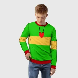 Детский свитшот 3D Чара chara Undertale - фото 3