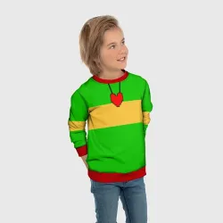 Детский свитшот 3D Чара chara Undertale - фото 5