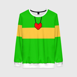 Женский свитшот 3D Чара chara Undertale