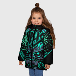 Зимняя куртка для девочек 3D Ария - фото 2