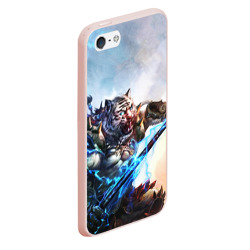 Чехол для iPhone 5/5S матовый Warrior Zoomorph - фото 2