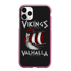 Чехол для iPhone 11 Pro Max матовый Vikings Valhalla