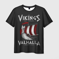 Мужская футболка 3D Vikings Valhalla