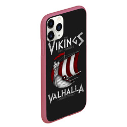 Чехол для iPhone 11 Pro Max матовый Vikings Valhalla - фото 2