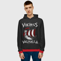 Мужская толстовка 3D Vikings Valhalla - фото 2