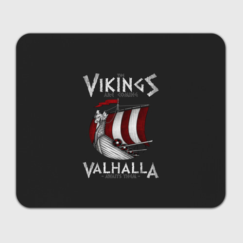 Прямоугольный коврик для мышки Vikings Valhalla