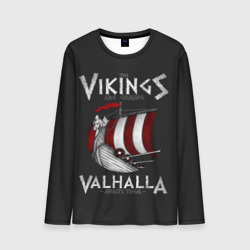 Мужской лонгслив 3D Vikings Valhalla