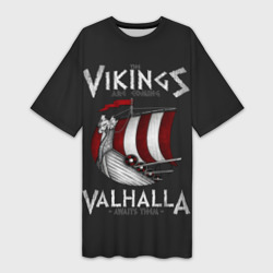 Платье-футболка 3D Vikings Valhalla