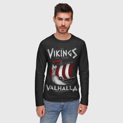 Мужской лонгслив 3D Vikings Valhalla - фото 2