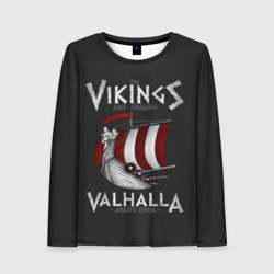 Женский лонгслив 3D Vikings Valhalla