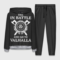 Женский костюм с толстовкой 3D Vikings