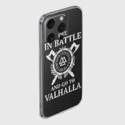 Чехол для iPhone 15 Pro силиконовый с защитой камеры Vikings - фото 2