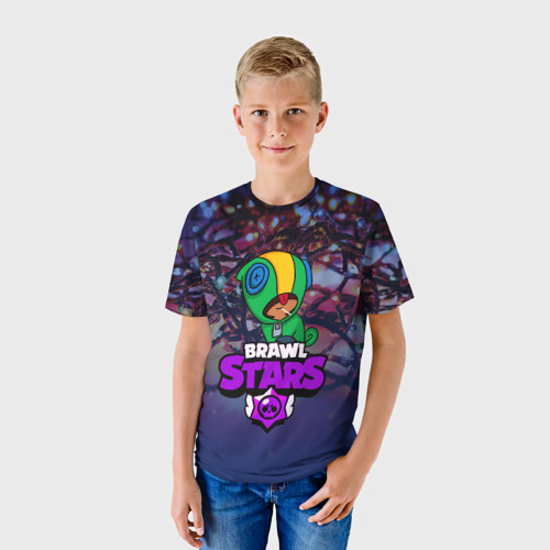 Детская футболка 3D BRAWL STARS НОВОГОДНИЙ, цвет 3D печать - фото 3