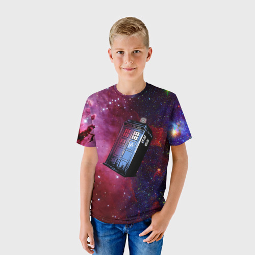 Детская футболка 3D Doctor Who, цвет 3D печать - фото 3