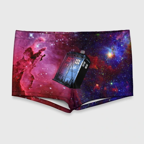 Мужские купальные плавки 3D Doctor Who