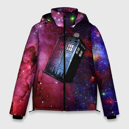 Мужская зимняя куртка 3D Doctor Who