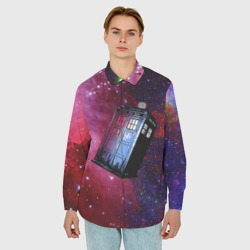 Мужская рубашка oversize 3D Doctor Who - фото 2