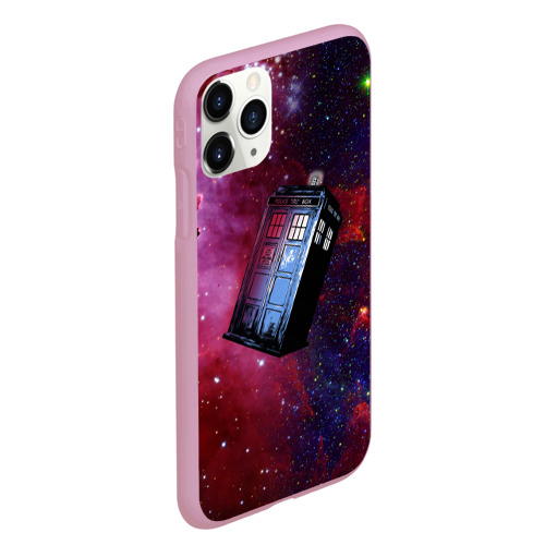 Чехол для iPhone 11 Pro Max матовый Doctor Who, цвет розовый - фото 3