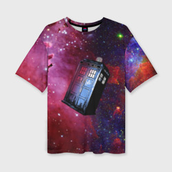 Женская футболка oversize 3D Doctor Who