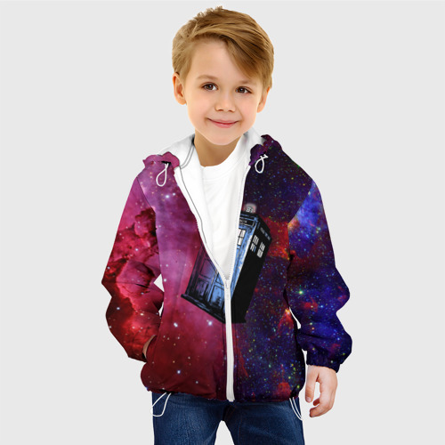 Детская куртка 3D Doctor Who, цвет белый - фото 3