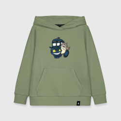 Детская толстовка хлопок Tardis Totoro