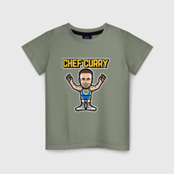 Детская футболка хлопок Chef Curry