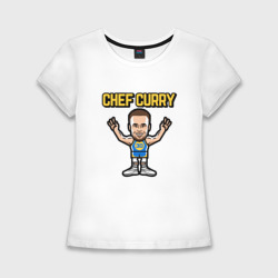 Женская футболка хлопок Slim Chef Curry