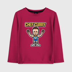 Детский лонгслив хлопок Chef Curry