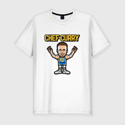 Мужская футболка хлопок Slim Chef Curry