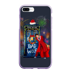 Чехол для iPhone 7Plus/8 Plus матовый Doctor Who