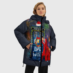 Женская зимняя куртка Oversize Doctor Who - фото 2