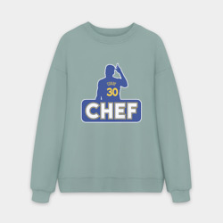 Мужской свитшот oversize без начеса хлопок Curry