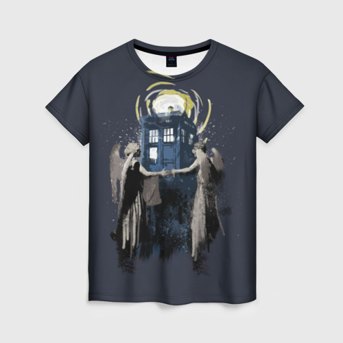 Женская футболка 3D Doctor Who, цвет 3D печать