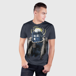 Мужская футболка 3D Slim Doctor Who - фото 2