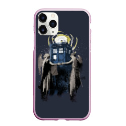 Чехол для iPhone 11 Pro Max матовый Doctor Who