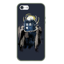 Чехол для iPhone 5/5S матовый Doctor Who