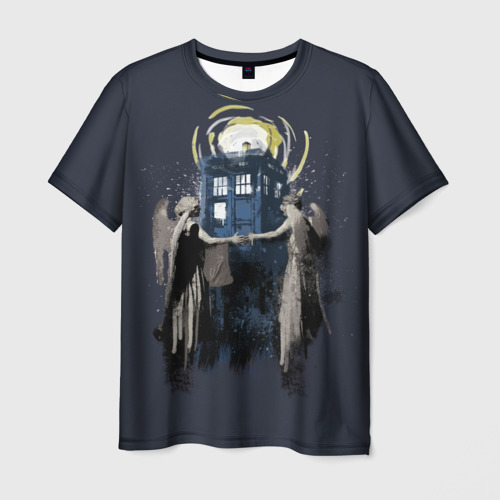 Мужская футболка 3D Doctor Who, цвет 3D печать