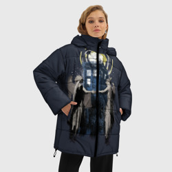 Женская зимняя куртка Oversize Doctor Who - фото 2