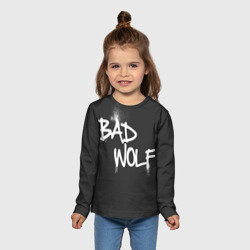 Детский лонгслив 3D Bad wolf - фото 2