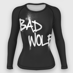 Женский рашгард 3D Bad wolf