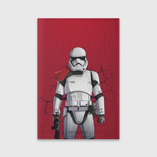 Обложка для паспорта матовая кожа Stormtrooper Фото 01 Обложка для паспорта матовая кожа Stormtrooper Фото 01