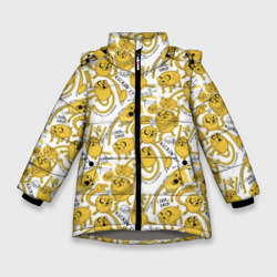 Зимняя куртка для девочек 3D Jake (pattern)