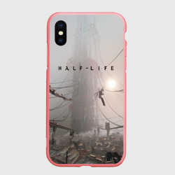 Чехол для iPhone XS Max матовый Half-life