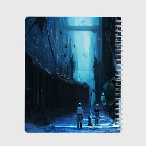 Тетрадь Half-life 2, цвет клетка - фото 2